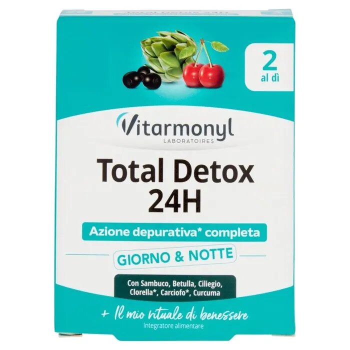 Vitarmonyl Total Detox 24H 30 Compresse-2