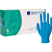 Abena Guanto Nitrile Senza Polvere Blu Taglia S 100 Pezzi-2