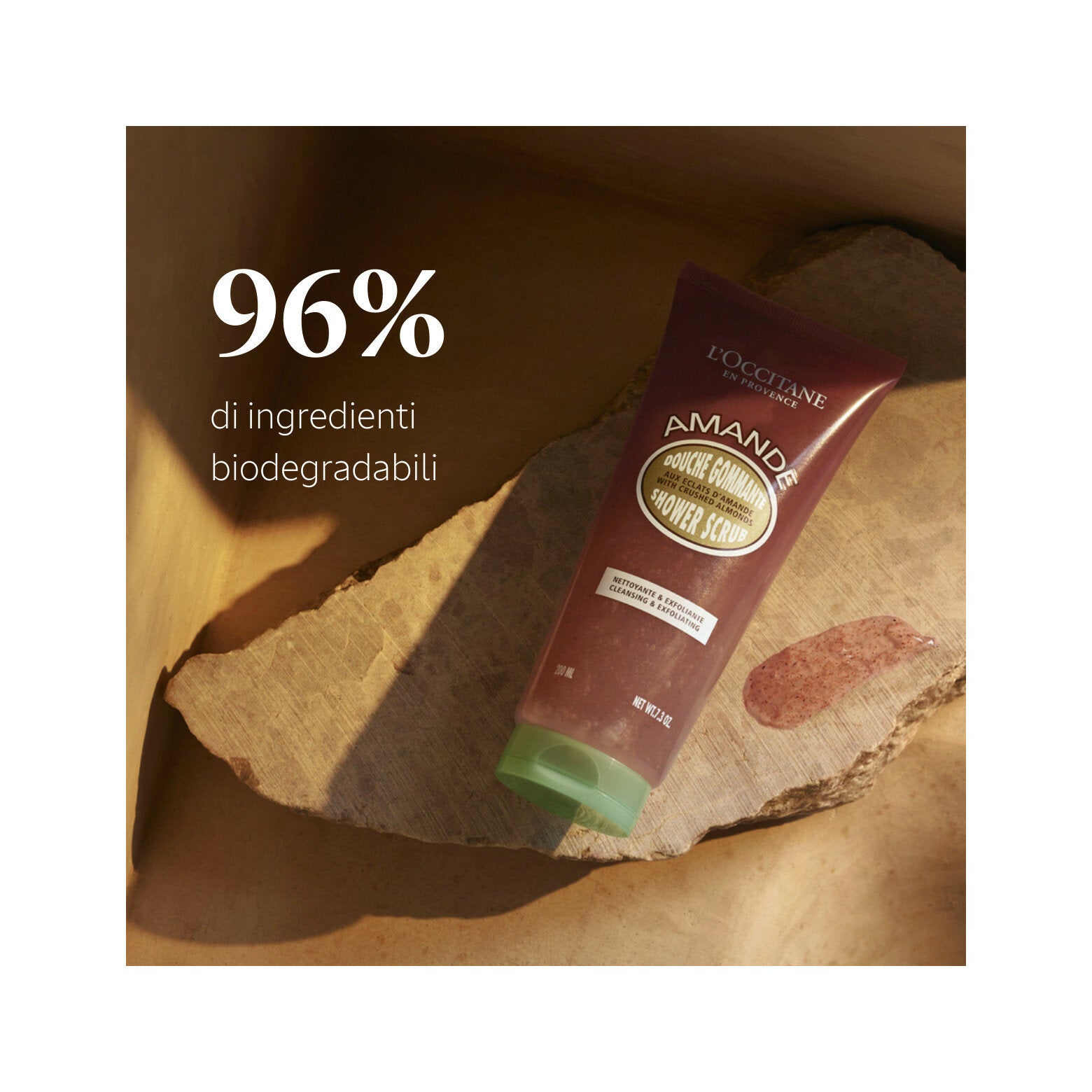 L'Occitane Bagno Doccia Esfoliante Alla Mandorla 200ml-2