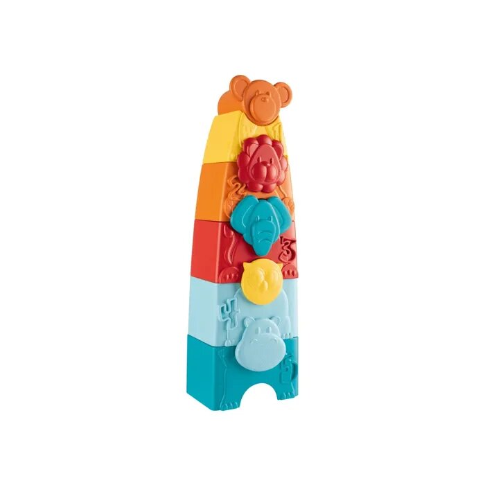 Chicco Torre Degli Animali Impilabili Eco+ 9-36 Mesi-5