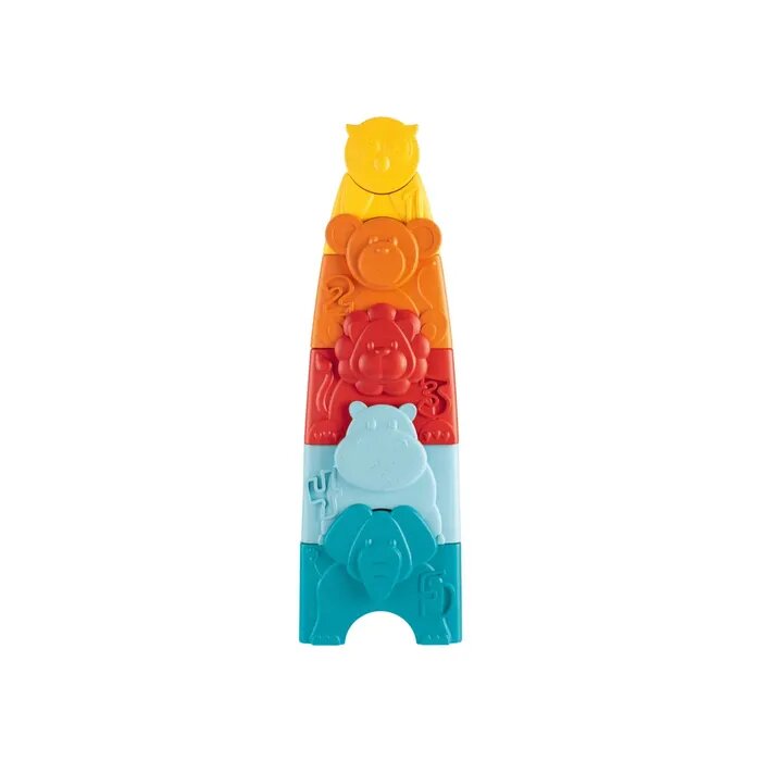 Chicco Torre Degli Animali Impilabili Eco+ 9-36 Mesi-4