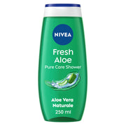 Nivea Gel Doccia Fresh Aloe Bagnoschiuma in Gel Rinfrescante Con Aloe Vera Vitamina C & E 250ml-1