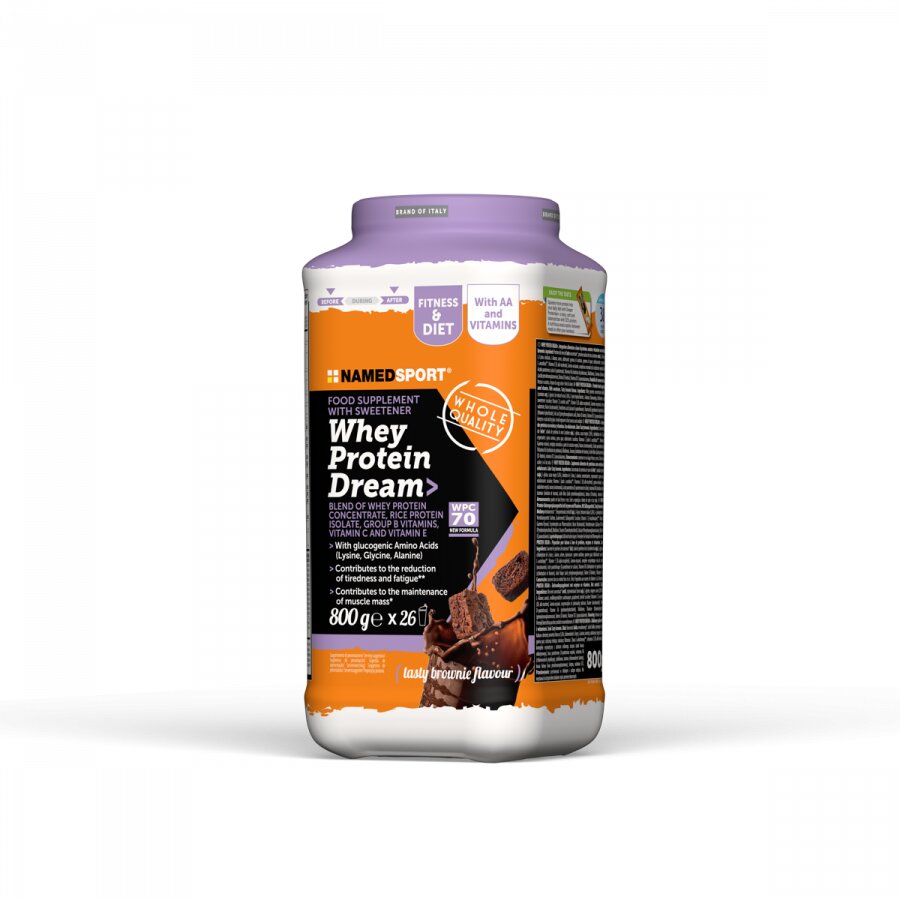 Named Sport Whey Protein Dream Tasty Brownie Flavour 800g-1