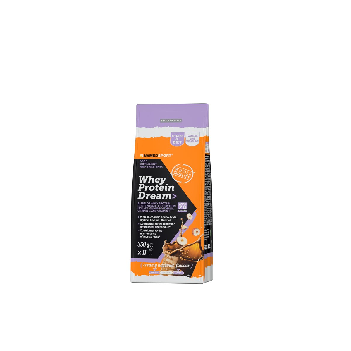 Named Sport Whey Protein Dream Creamy Nocciola 350g-1