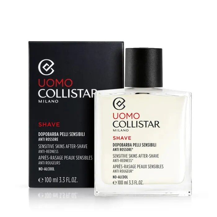Collistar Men's Aftershave Sensitive Skin Anti Redness 100ml-4