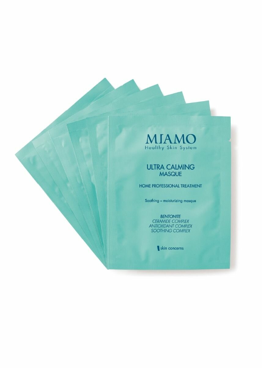 Miamo Ultra Calming Masque Maschera Lenitiva E Idratante 6x10ml-4
