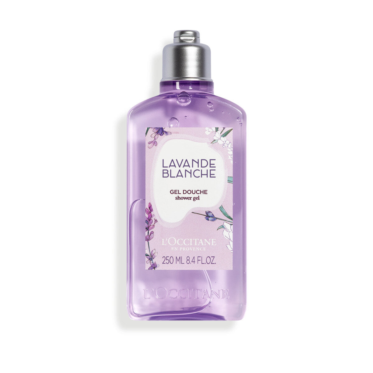 L'Occitane Gel Doccia Lavanda Bianca 250ml-1