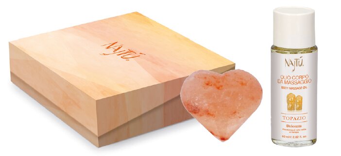 Kit Massaggio Bioenergetico Olio Corpo 60ml + Topazio-1