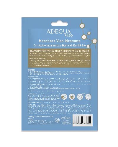 Adegua Maschera Viso Idratante 1 Pezzo-1