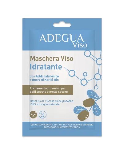 Adegua Maschera Viso Idratante 1 Pezzo-2