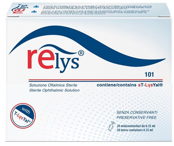 Relys Soluzione Oftalmica Sterile 20 Minicontenitore-1