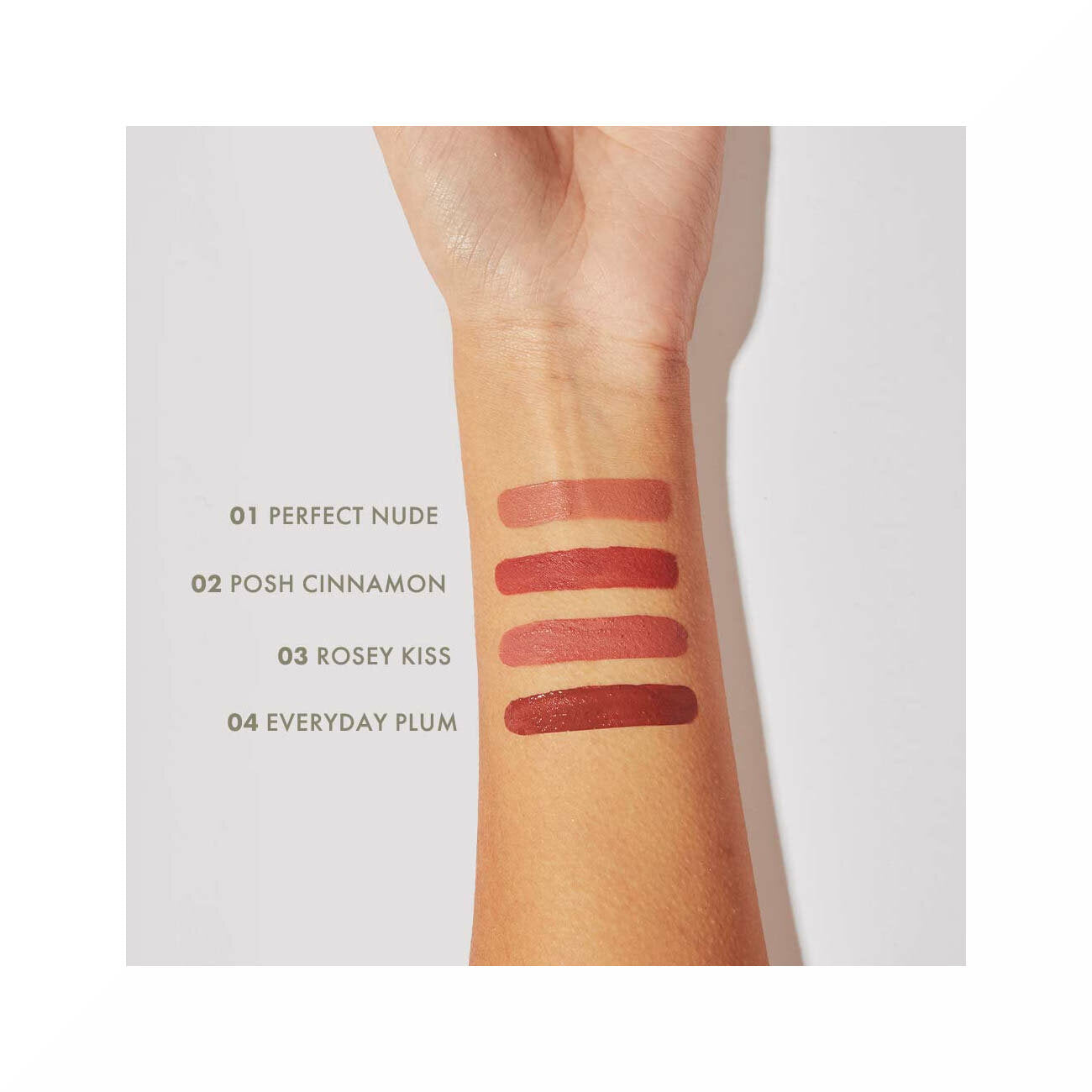 Goovi Rossetto Liquido Matte 04 Everyday Plum-2
