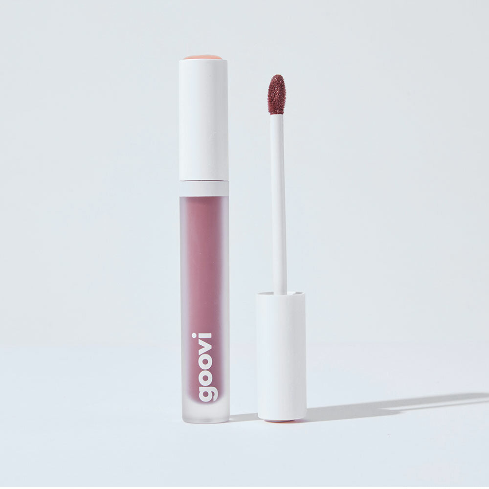 Goovi Rossetto Liquido Matte 04 Everyday Plum-4