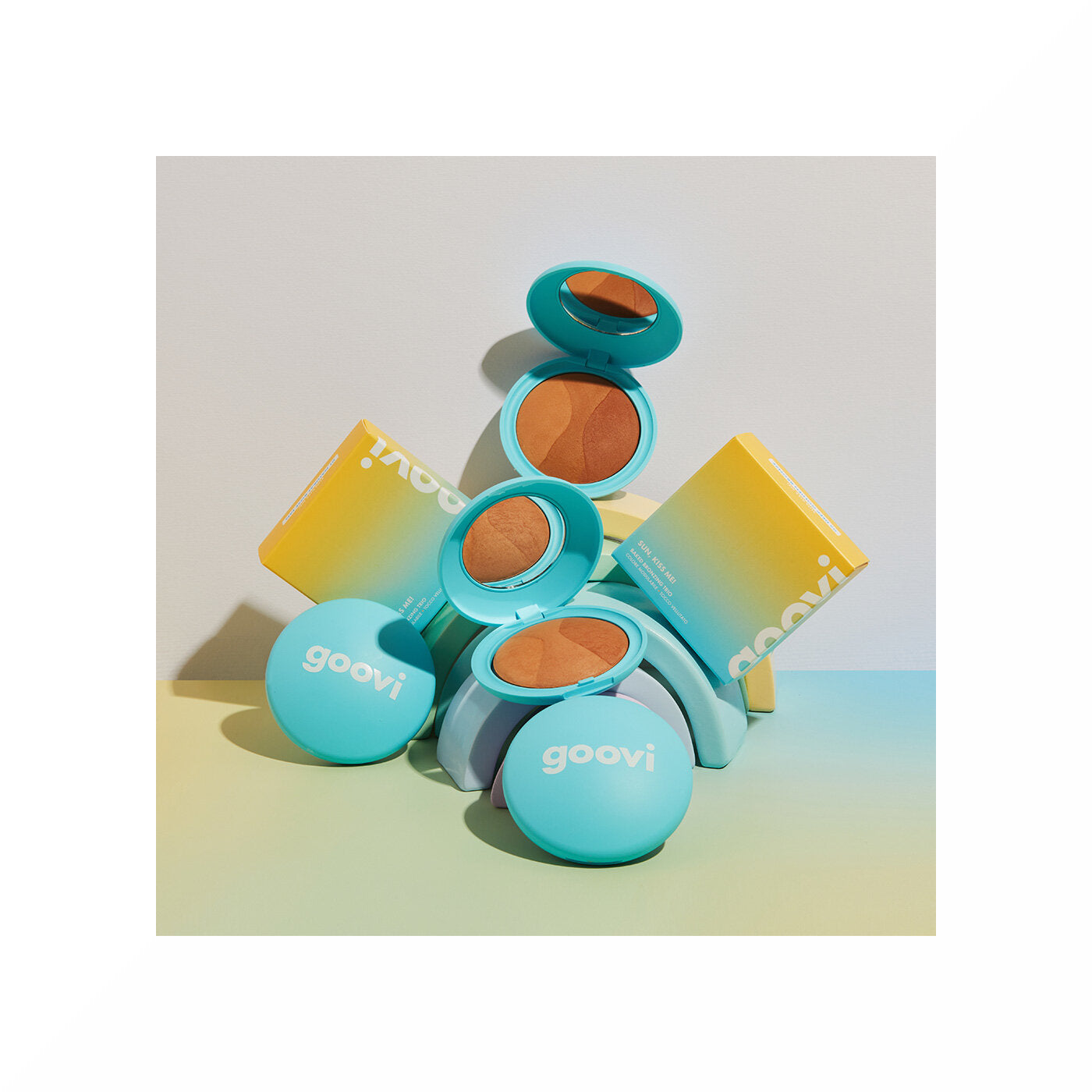 Goovi Terra Abbronzante Trio 01 Natural Rose Tan-1