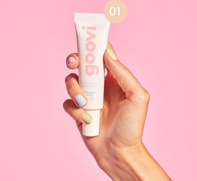 Goovi Tinted Beauty Cream  01 Light 30ml-4