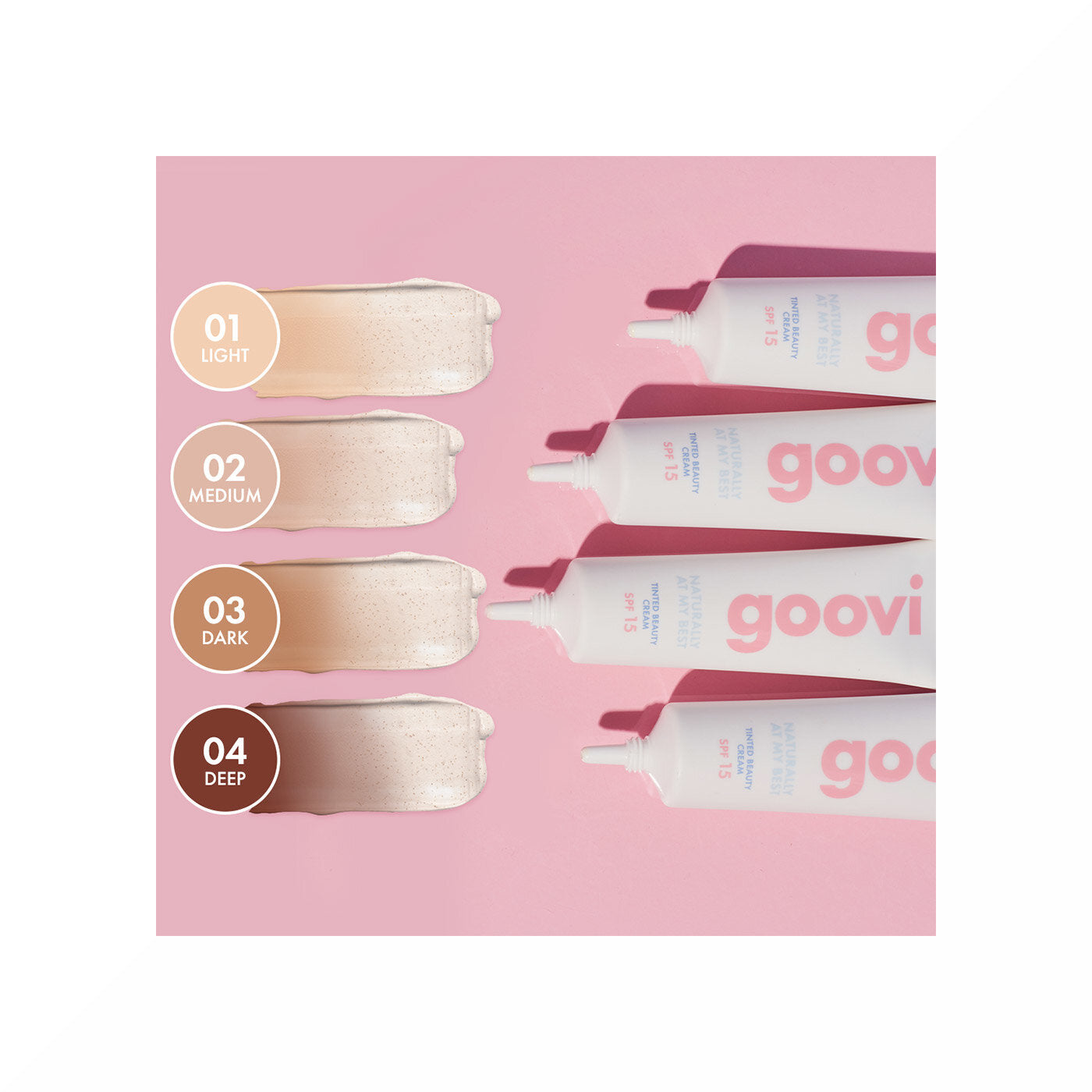 Goovi Tinted Beauty Cream  01 Light 30ml-2