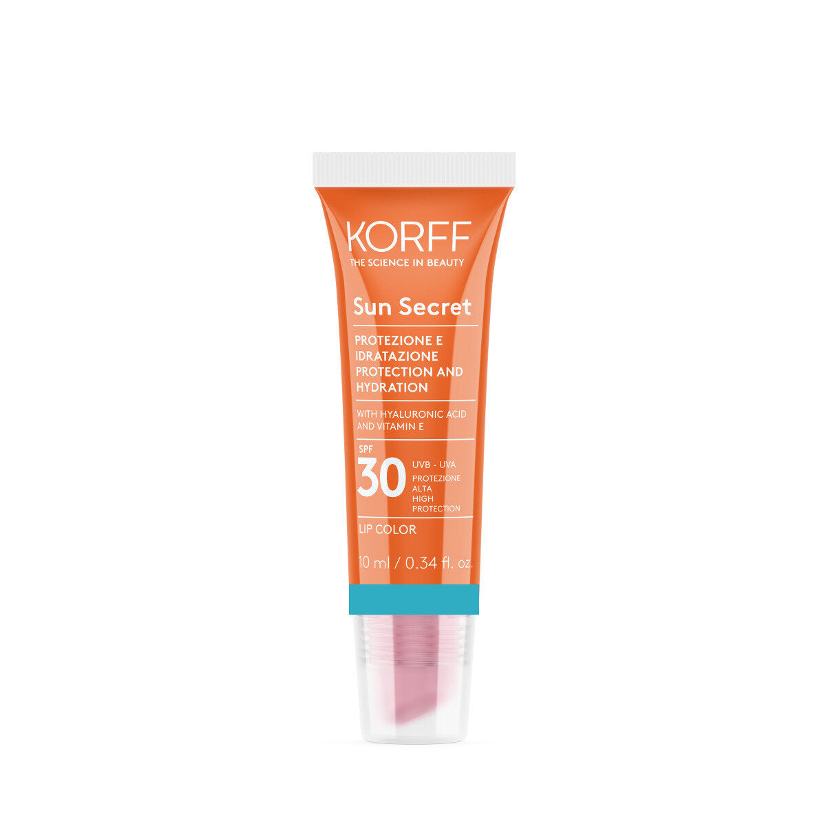 Korff Sun Secret Lip Color SPF30 Transparent Turquoise 10ml-1