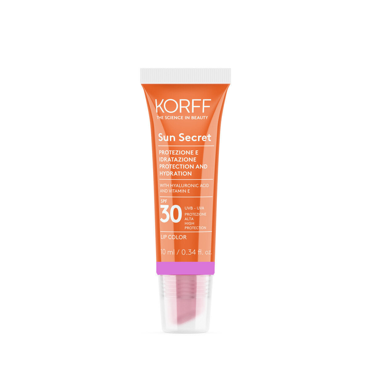 Korff Sun Secret Lip Color SPF30 Raspberry Pink 10ml-1