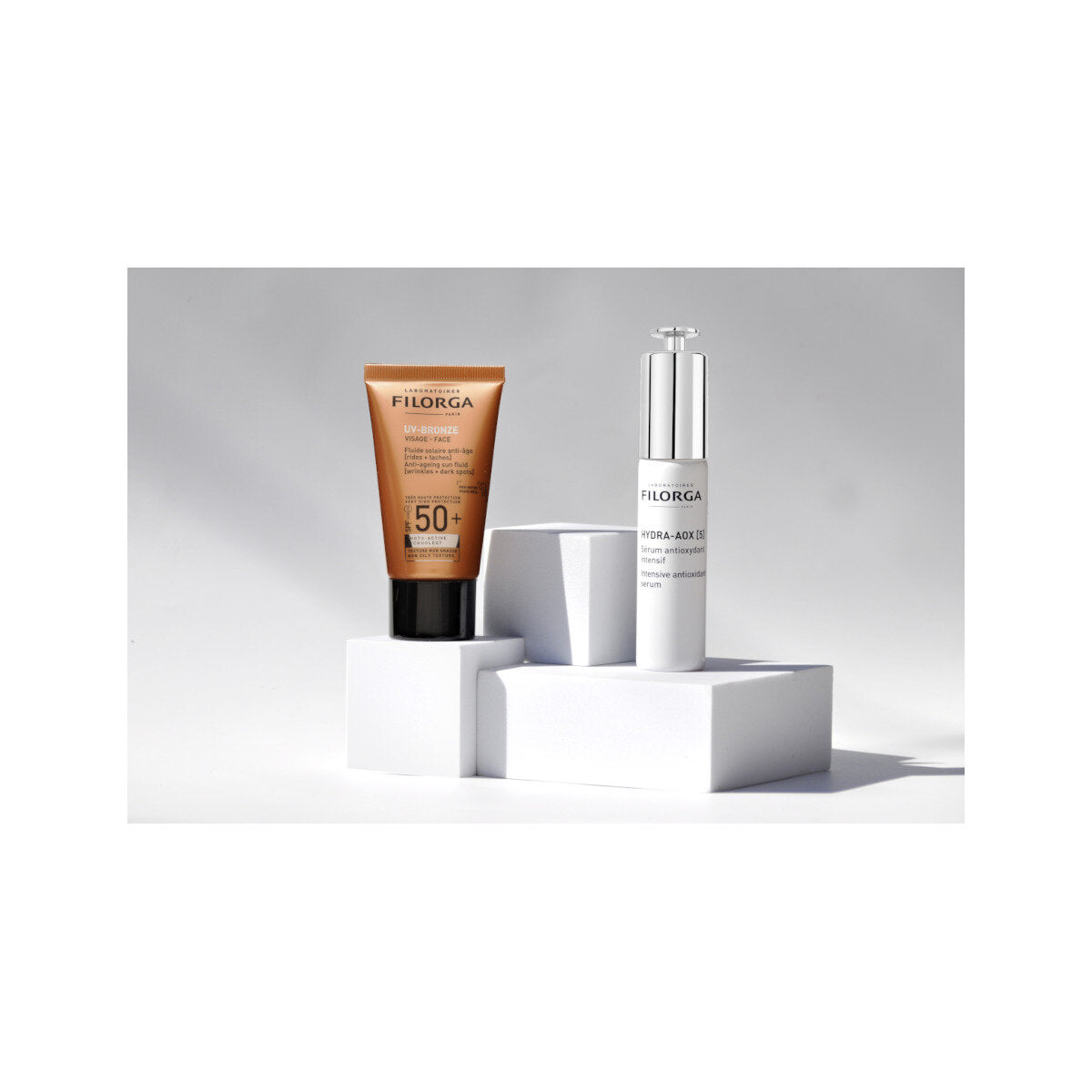 Filorga Cofanetto Duo Siero Siero Hydra-AOX[5] 30ml + Protezione Solare Viso UV-Bronze SPF50+ 40ml-3