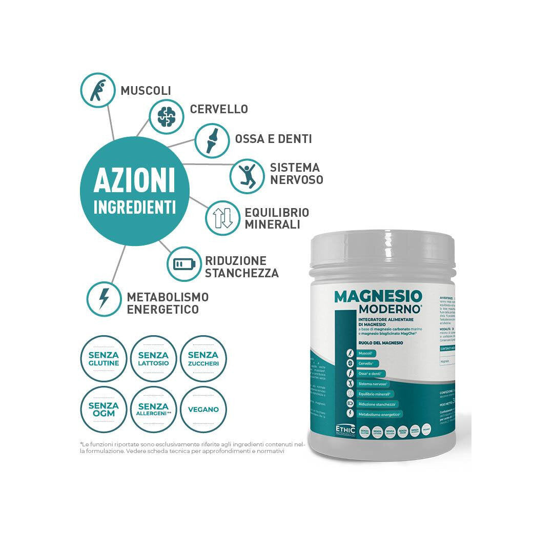 Ethic Nutraceutici Magnesio Moderno 300g-2