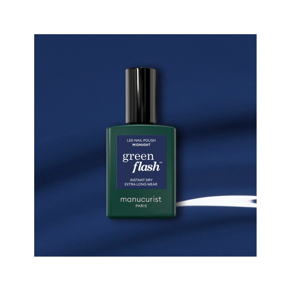 Manucurist Green Flash Smalto Semipermanente Midnight 15ml-4