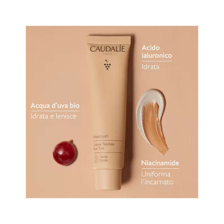 Caudalie Vinocrush Crema Colorata 30ml Tonalità 3-2