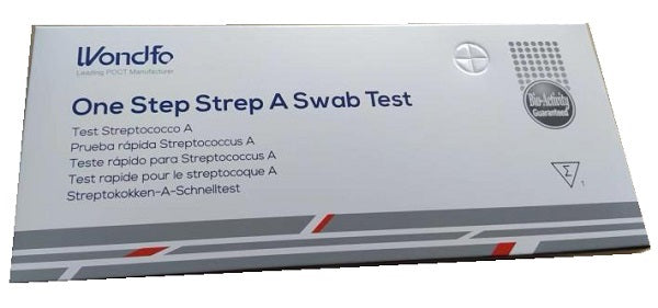 Test Autodiagnostico One Step Strep a Rilevazione Qualitativa Antigene Streptococco a in Tamponi Faringei Gammadis-0