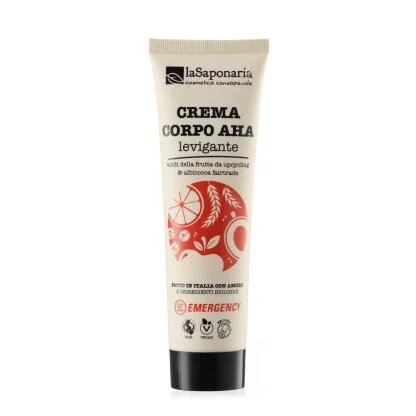 La Saponaria Emergency Crema Corpo AHA Levigante 150ml-3