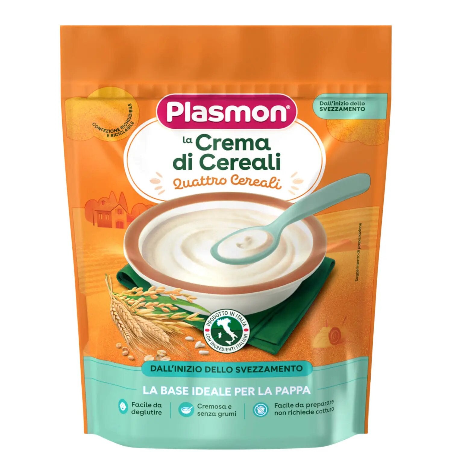 Plasmon Crema di Cereali Quattro Cereali 200g-1