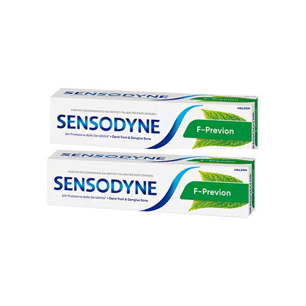 Sensodyne F-Previon Dentifricio 2x75ml-1