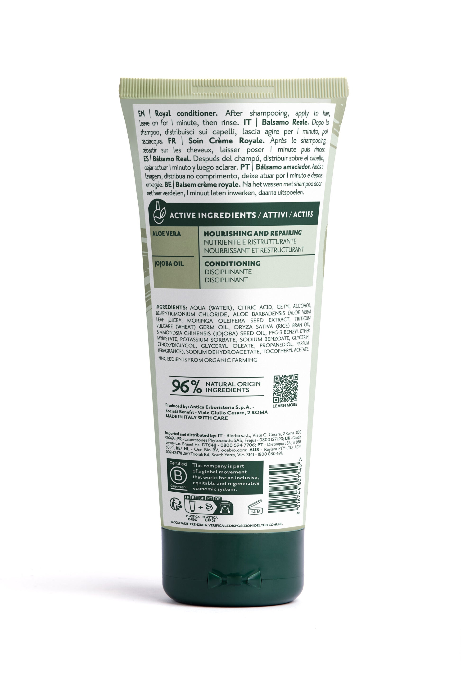 Herbatint Royal Conditioner Balsamo Reale 200ml-2