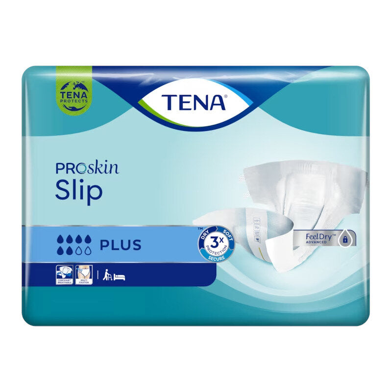 TENA Slip Plus Pannolino A Mutandina Per Incontinenza Taglia XS 30 Pezzi-3