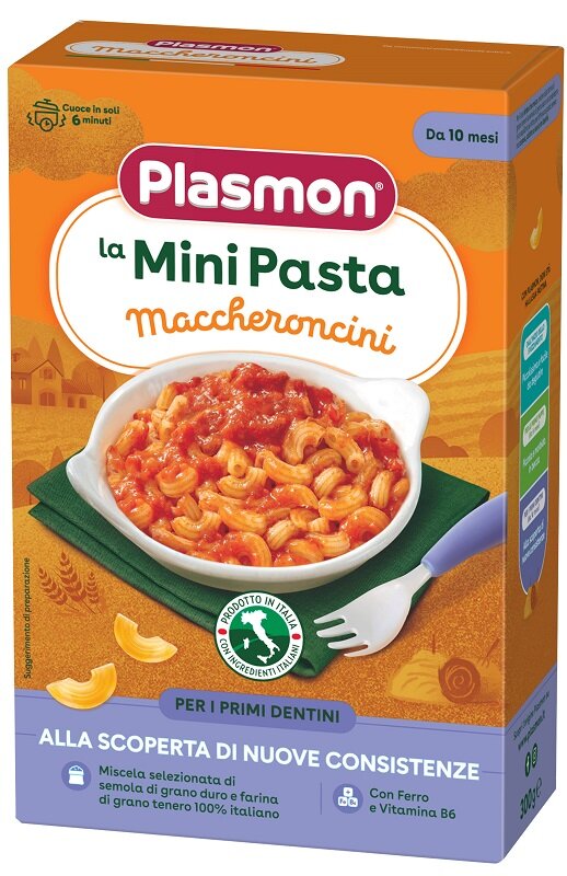 Plasmon La Mini Pasta Maccheroncini 300g 10 Mesi+-2