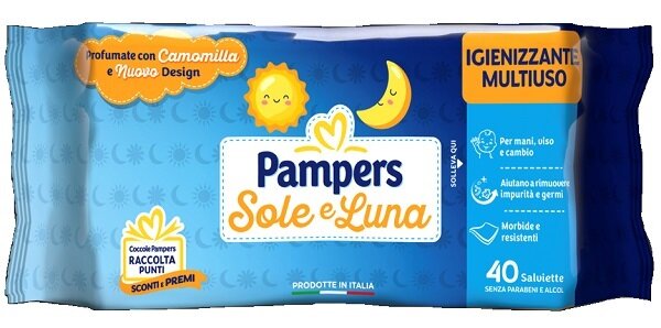 Pampers Sole e Luna 40 Salviette-1