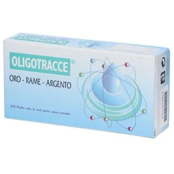 Oligotracce Oro Rame Argento 20 Fiale-1