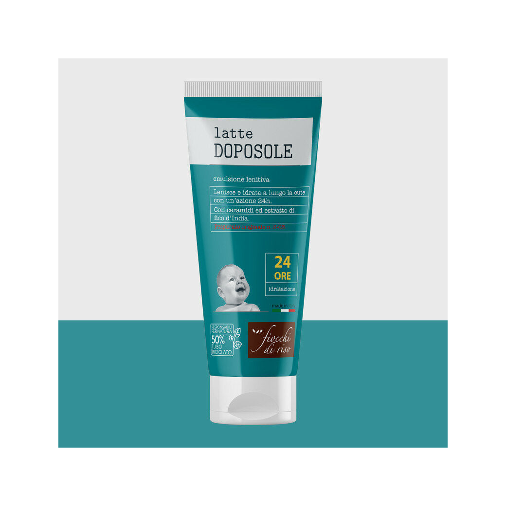 Fiocchi Di Riso Latte Doposole Emulsione Lenitiva E Idratante Per Bambini 140ml-2