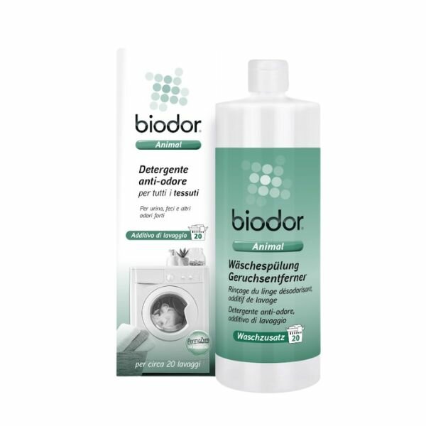 Biodor Animal Detergente Bucato Anti-Odore Per Tessuti 1 L-1