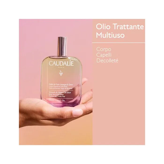 Caudalie Olio Trattante Lisciante Luminosità Corpo/Capelli /Decolleté 100ml-2