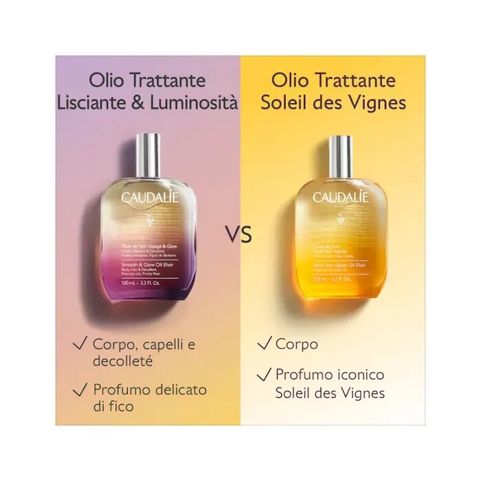 Caudalie Olio Trattante Lisciante Luminosità Corpo/Capelli /Decolleté 50ml-8