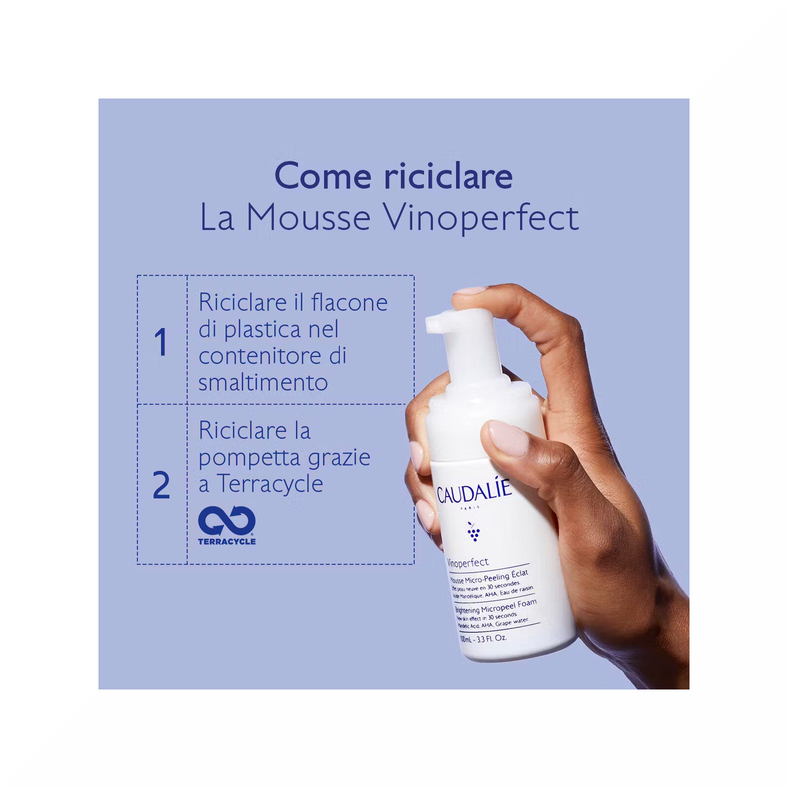 Caudalie Vinoperfect Mousse Micro-Peeling Illuminante 100ml-4