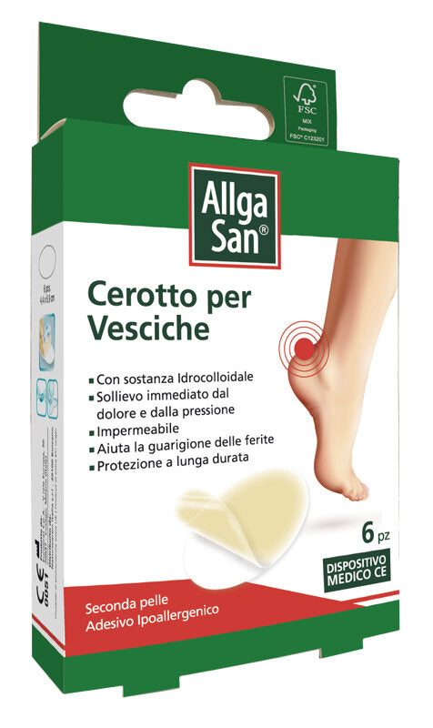 AllgaSan Cerotto Vesciche 6 Pezzi-1