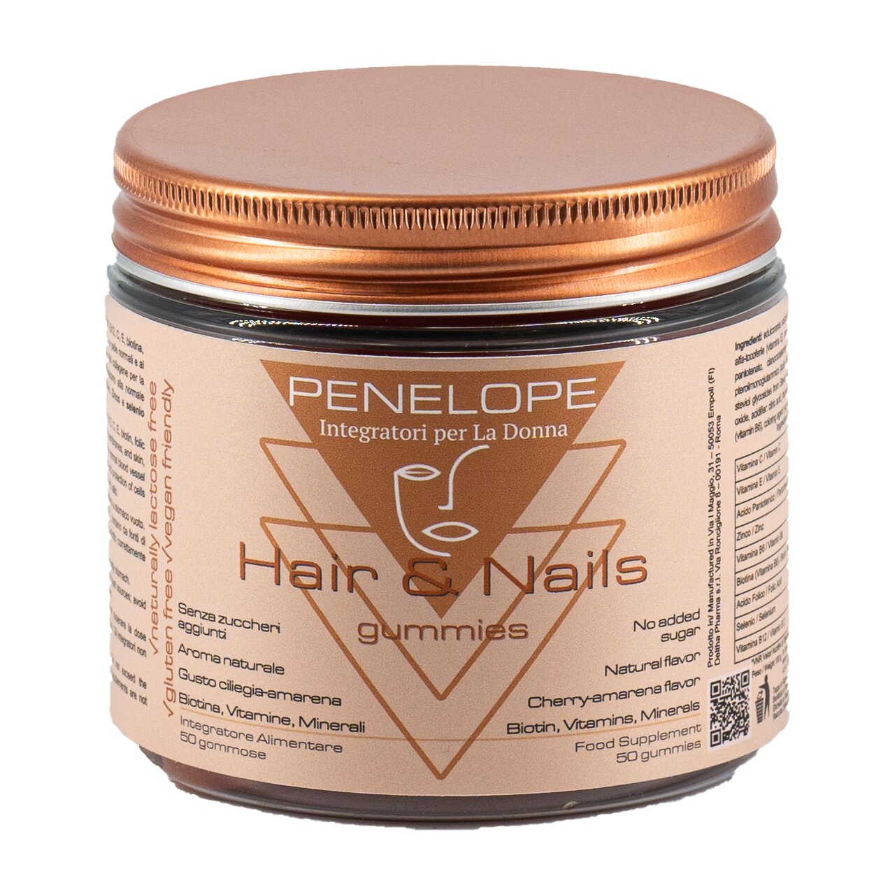 Penelope Capelli E Unghie 50 Gummies-1