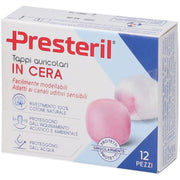 Presteril Tappi Auricolari Cera 12 Pezzi-1