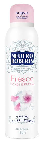 Neutro Roberts Deodorante Spray Fresco Rosa Zero Sali di Alluminio 150ml-1