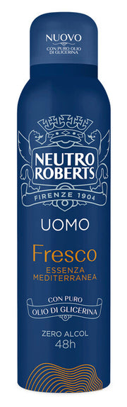 Neutro Roberts Deodorante Spray Uomo Essenza Mediterranea 150ml-1