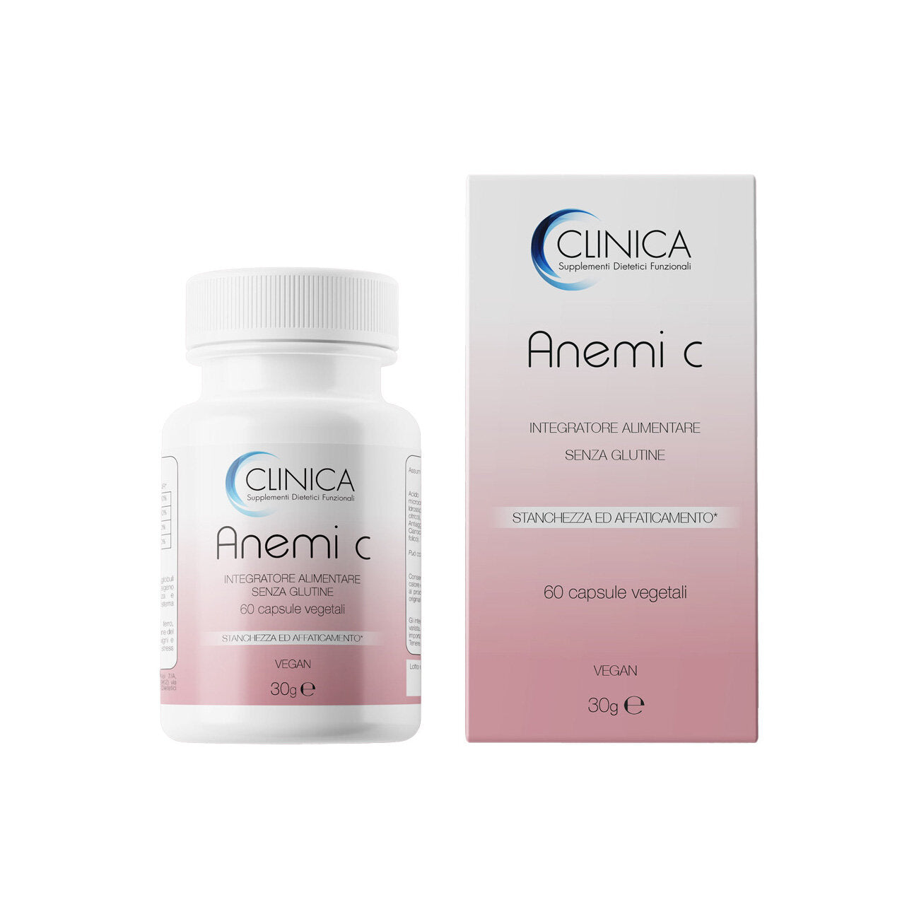 Clinica Anemi C 60 Capsule Vegetali – 1 Mese Di Trattamento-2