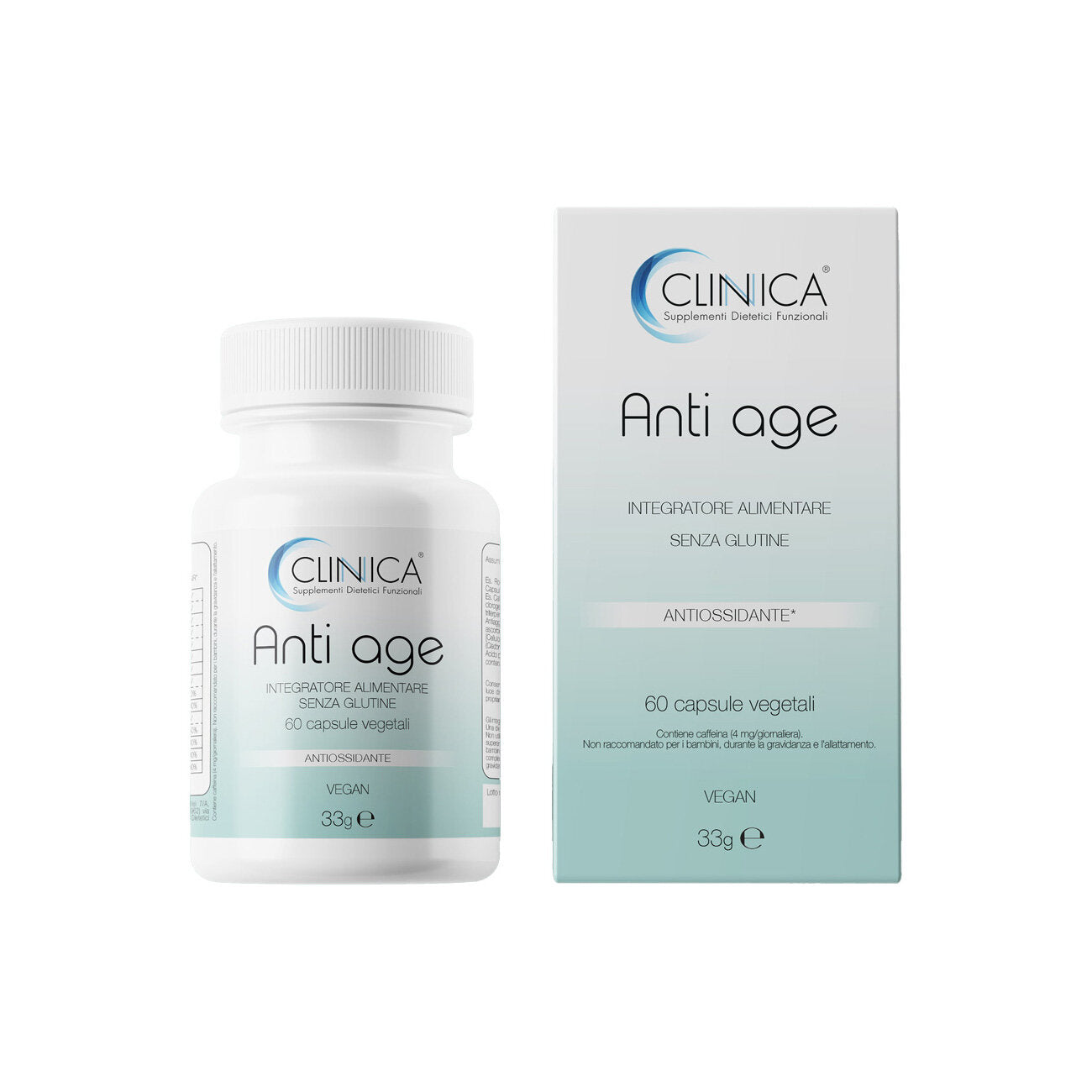 Clinica Anti Age 60 Capsule Vegetali – 1 Mese Di Trattamento-2