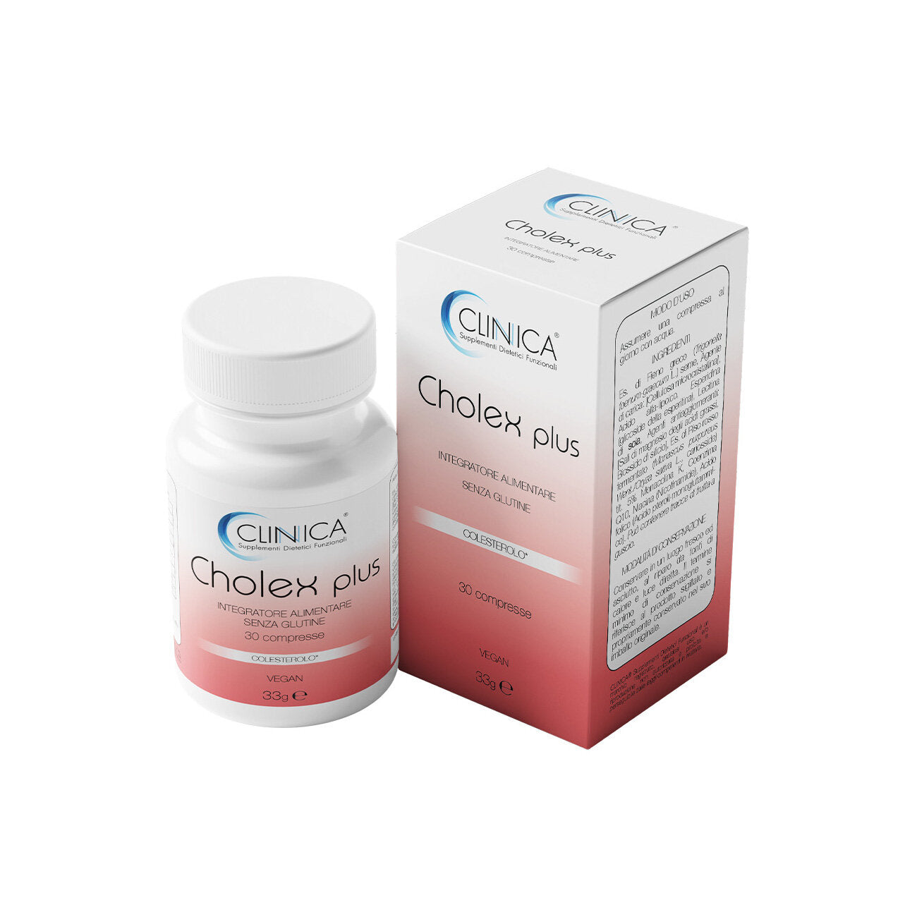 Clinica Cholex Plus 30 Compresse – 1 Mese Di Trattamento-2