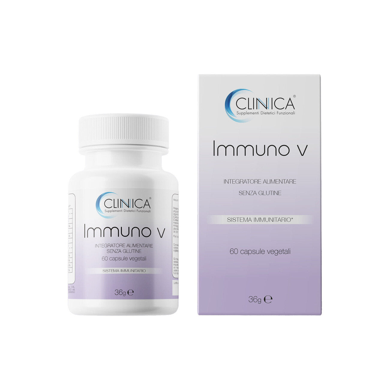 Clinica Immuno V 60 Capsule Vegetali – 1 Mese Di Trattamento-4