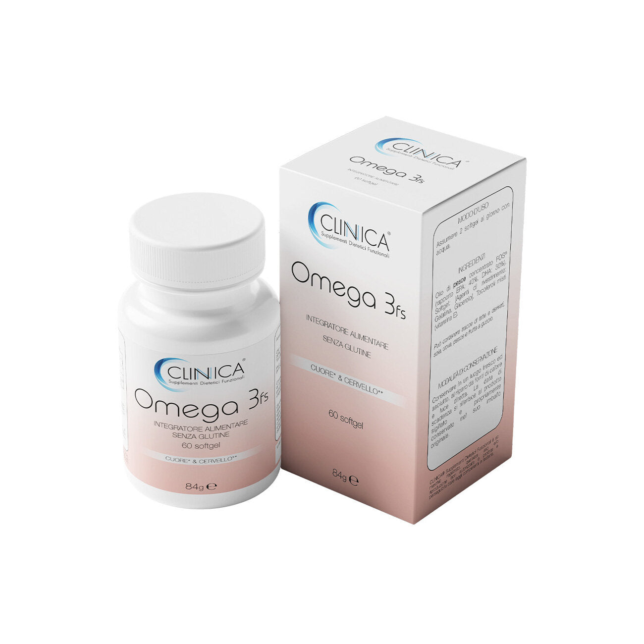Clinica Omega 3 Fs 60 Softgel – 1 Mese Di Trattamento-2